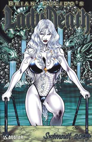 Lady Death Swimsuit 2005 (Platinum Foil Cover)