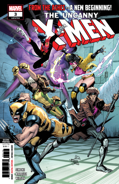 Uncanny X-Men #3 (2nd Printing Ryan Stegman Cover)