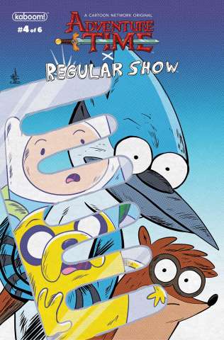 Adventure Time: Regular Show #4 (Subscription Charm Cover)