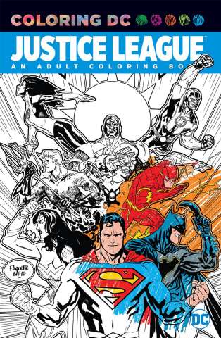 Justice League: An Adult Coloring Book