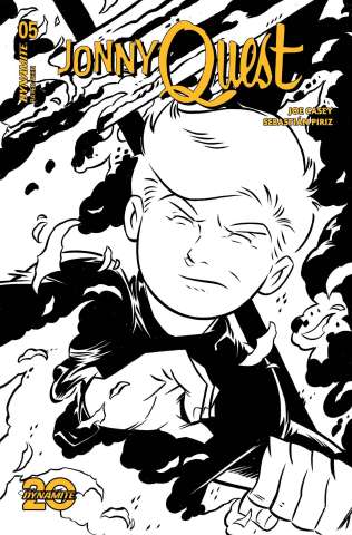 Jonny Quest #5 (10 Copy Raney Line Art Cover)