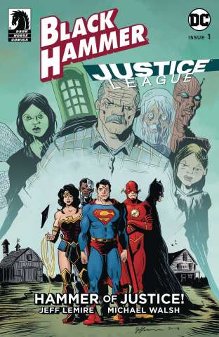 Black Hammer / Justice League #1 (Lemire Cover)