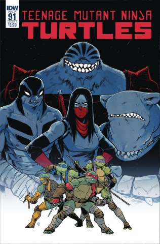 Teenage Mutant Ninja Turtles #91 (Dialynas Cover)