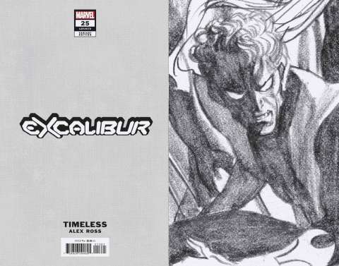Excalibur #13 (Ross Nightcrawler Timeless Virgin Sketch Cover)