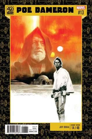 Star Wars: Poe Dameron #13 (Star Wars 40th Anniversary Cover)