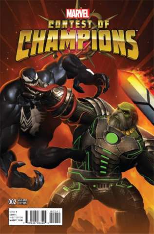 Contest of Champions #2 (Contest of Champions Game Cover)