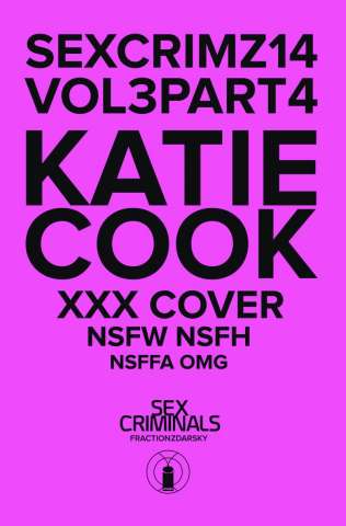 Sex Criminals #14 (Katie Cook XXX Cover)
