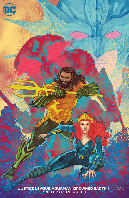 Justice League / Aquaman: Drowned Earth #1 (Variant Cover)