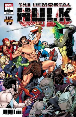 The Immortal Hulk #12 (Sliney Conan Cover)