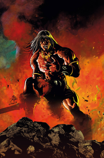 Conan the Barbarian #9 (Deodato Virgin Cover)
