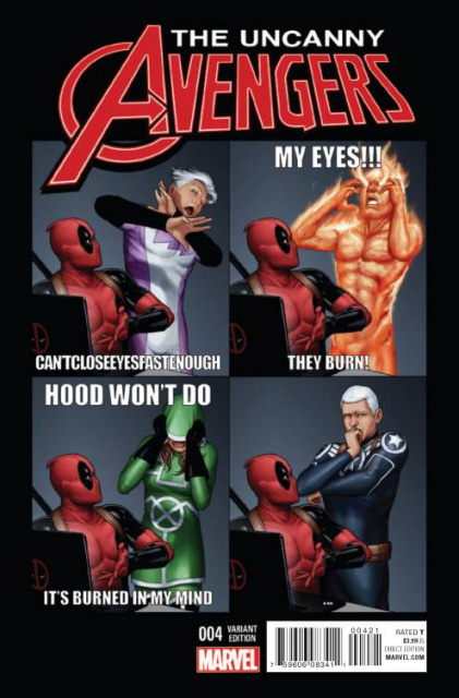 Uncanny Avengers #4 (Deadpool Cover)