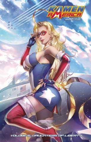 Kamen America: Daughters of Liberty (Wandzardeen Cover)