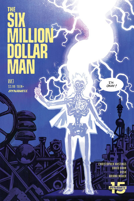 The Six Million Dollar Man #3 (Walsh Cover)