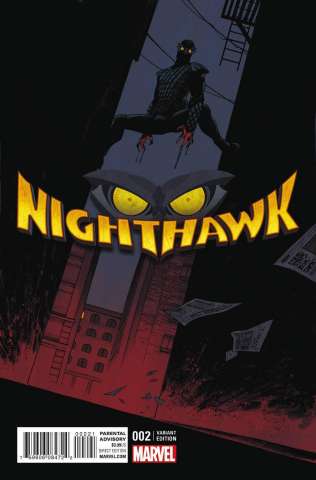 Nighthawk #2 (Shalvey Cover)
