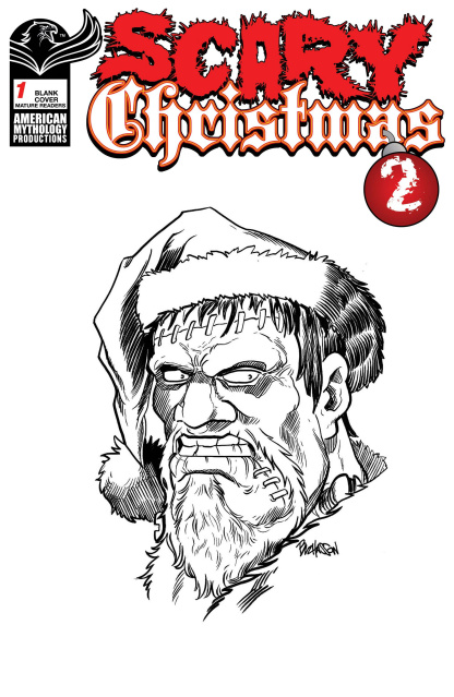 Scary Christmas 2 #1 (Hasson Original Frankenclaus Cover)