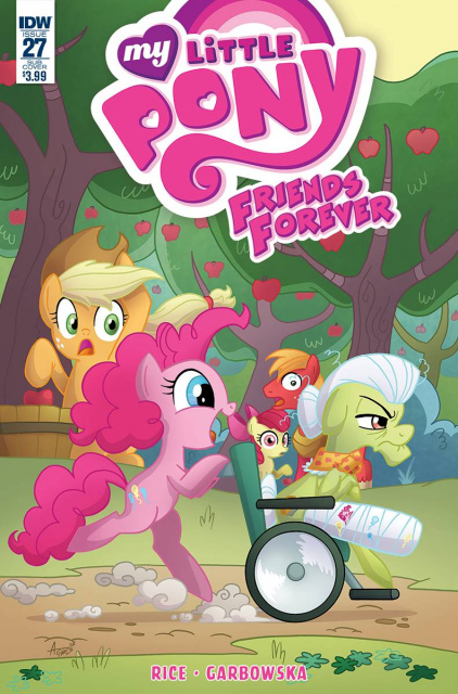 My Little Pony: Friends Forever #27 (Subscription Cover)