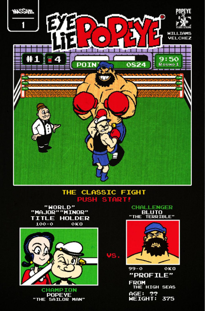 Eye Lie Popeye #1 (Video Game Homage Metal Cover)