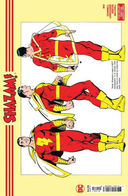 Shazam! #13 (Jose Luis Garcia-Lopez Artist Spotlight Wraparound Card Stock Cover)