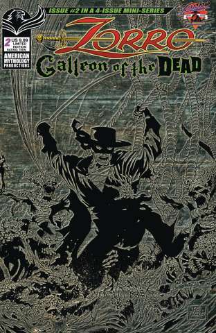 Zorro: Galleon of the Dead #2 (Pulp Edition)