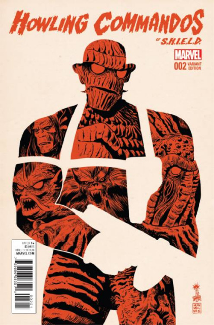 The Howling Commandos of S.H.I.E.L.D. #2 (Francavilla Cover)