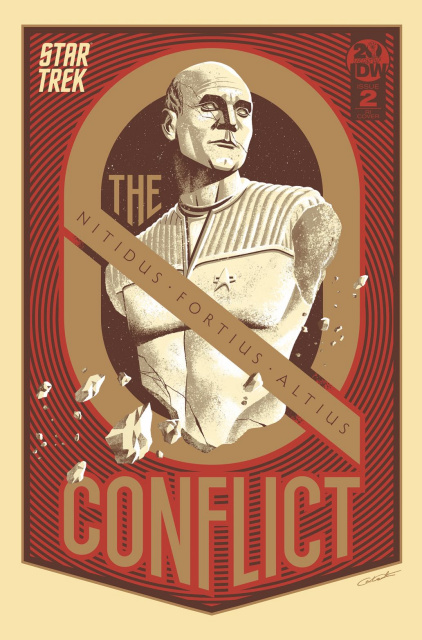 Star Trek: The Q Conflict #2 (10 Copy Caltsoudas Cover)