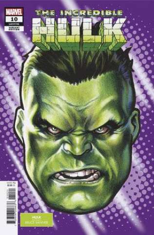 The Incredible Hulk #10 (Mark Brooks Headshot Cover)