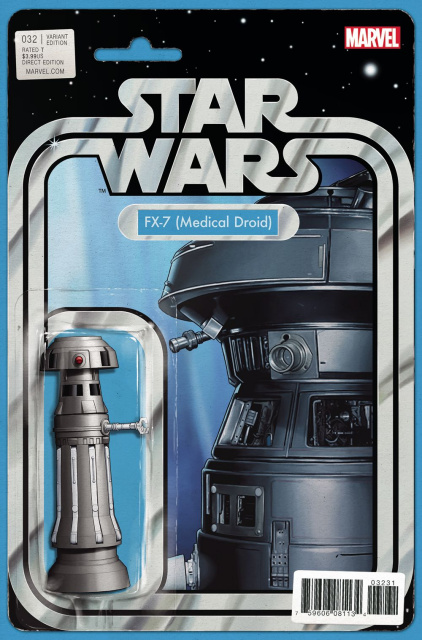 Star Wars #32 (Christopher Action Figure Cover)