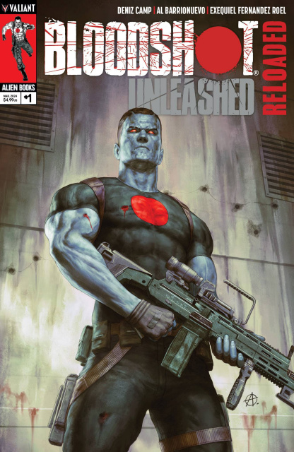 Bloodshot Unleashed: Reloaded #1 (Alessio Cover)