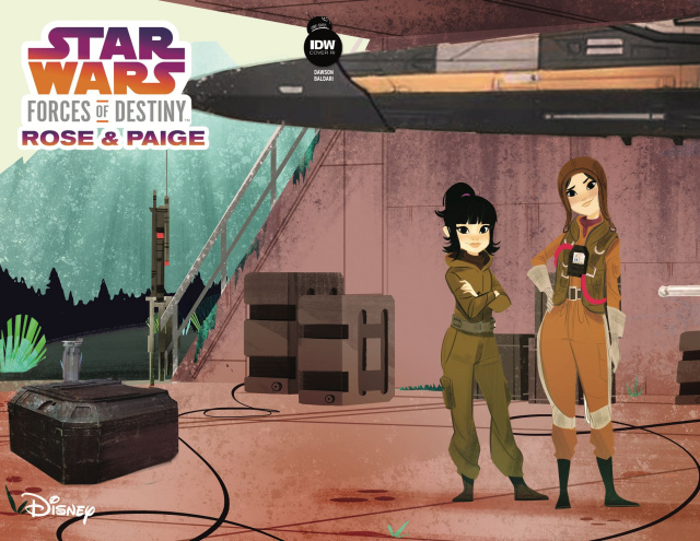 Star Wars Adventures: Forces of Destiny - Rose & Paige (10 Copy Cover)