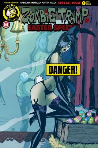 Zombie Tramp 2017 Easter Special (Sexy Bunny Risque Cover)