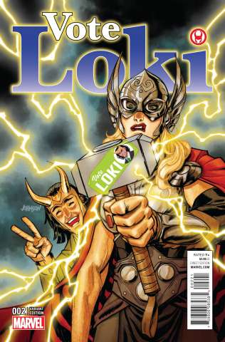 Vote Loki #2 (Dave Johnson Cover)