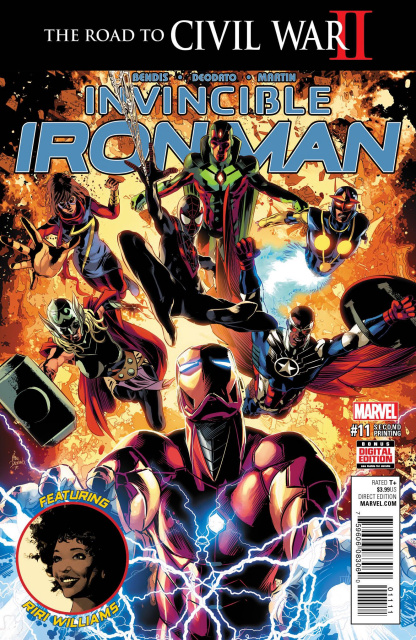 Invincible Iron Man #11 (Deodato 2nd Printing)