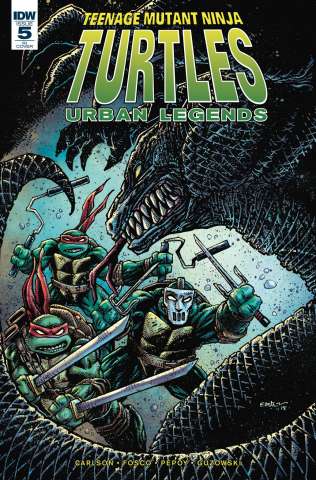 Teenage Mutant Ninja Turtles: Urban Legends #5 (10 Copy Eastman Cover)