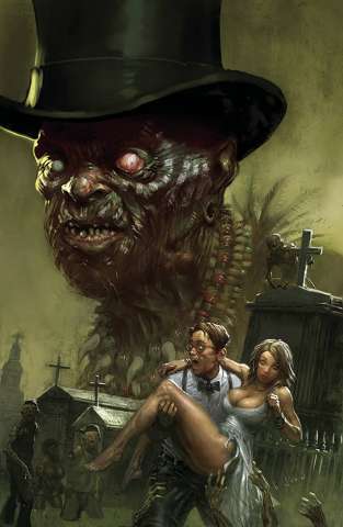 Undead Evil #1 (Ben Olson Virgin Voodoo Cover)