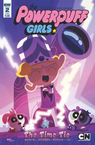 The Powerpuff Girls: Time Tie #2 (Subscription Cover)