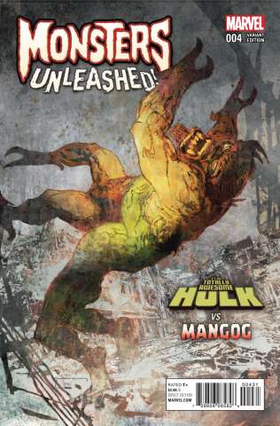 Monsters Unleashed! #4 (Sienkiewicz Monster vs. Marvel Cover)