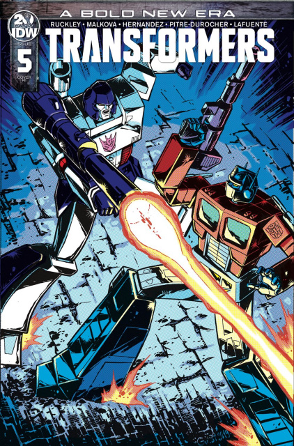The Transformers #5 (10 Copy Guidi Cover)