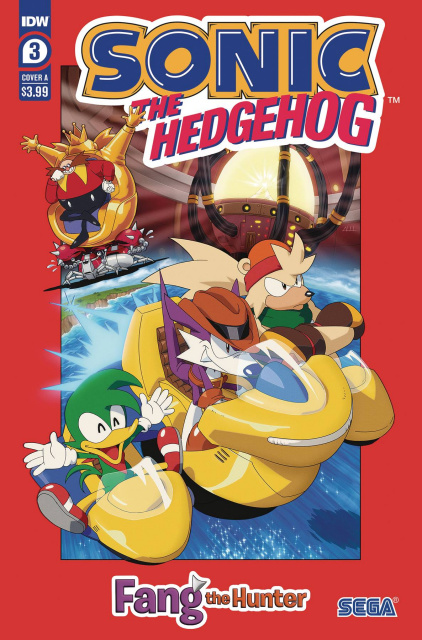 Sonic the Hedgehog: Fang the Hunter #3 (Hammerstrom Cover)