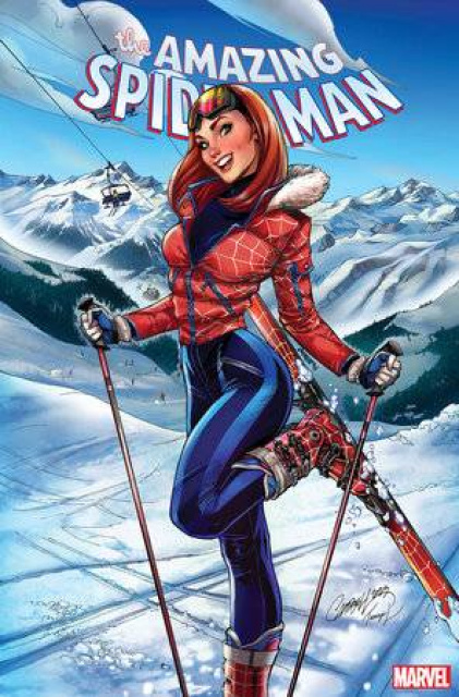 The Amazing Spider-Man #40 (J.S. Campbell Ski Chalet Cover)