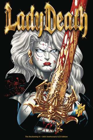 Lady Death: The Reckoning #1 (30th Anniversary Cover)