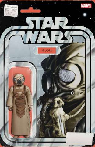 Star Wars: Bounty Hunters #7 (Christopher Action Figure Cover)
