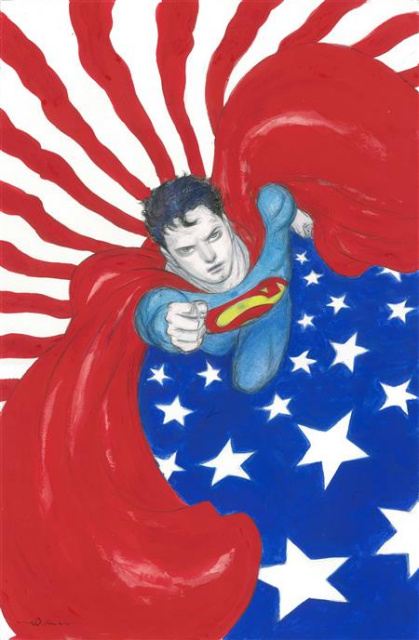 Superman: Red and Blue #1 (Yoshitaka Amano Cover)
