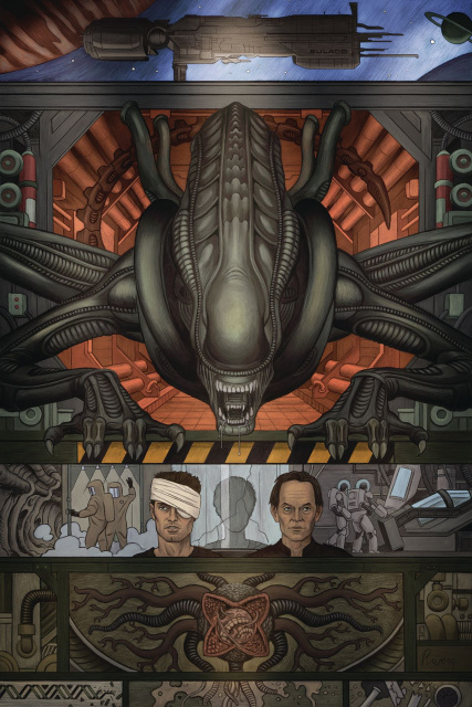 William Gibson's Alien 3 #1 (Rivera Cover)