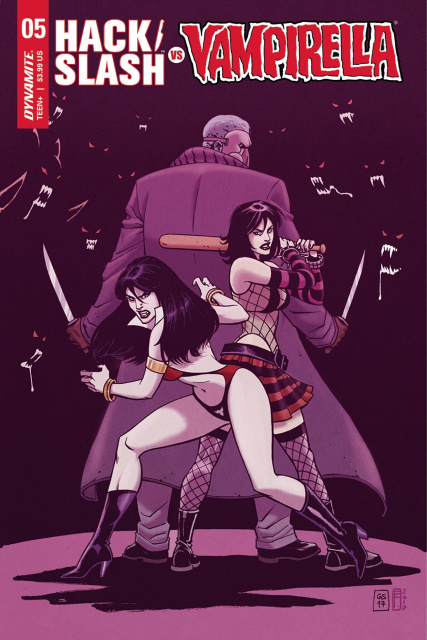 Hack/Slash vs. Vampirella #5 (Sudzuka Cover)