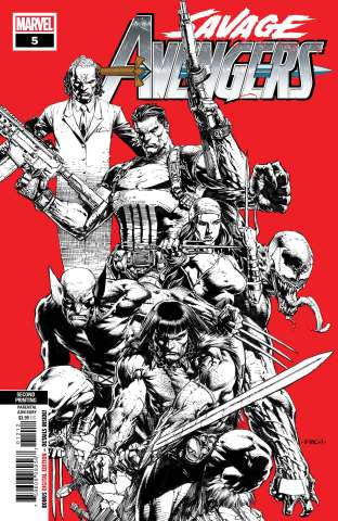 Savage Avengers #5 (Finch 2nd Printing)