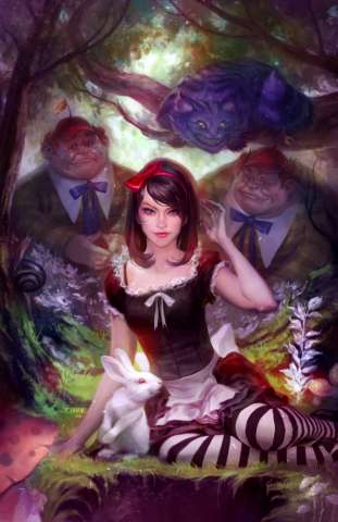 Grimm Fairy Tales: Wonderland #47 (Burns Cover)