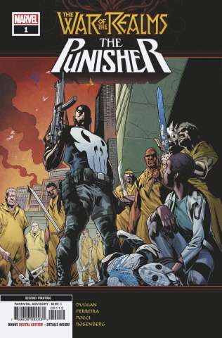 The War of the Realms: The Punisher #1 (Ferreira 2nd Printing)