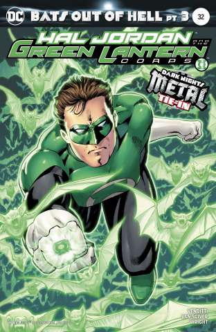 Hal Jordan and The Green Lantern Corps #32 (Metal Cover)