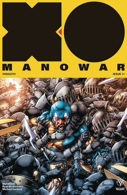 X-O Manowar #11 (50 Copy Icon Anacleto Cover)