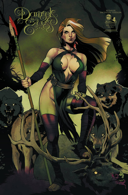 Damsels in Excess #4 (10 Copy Cover)